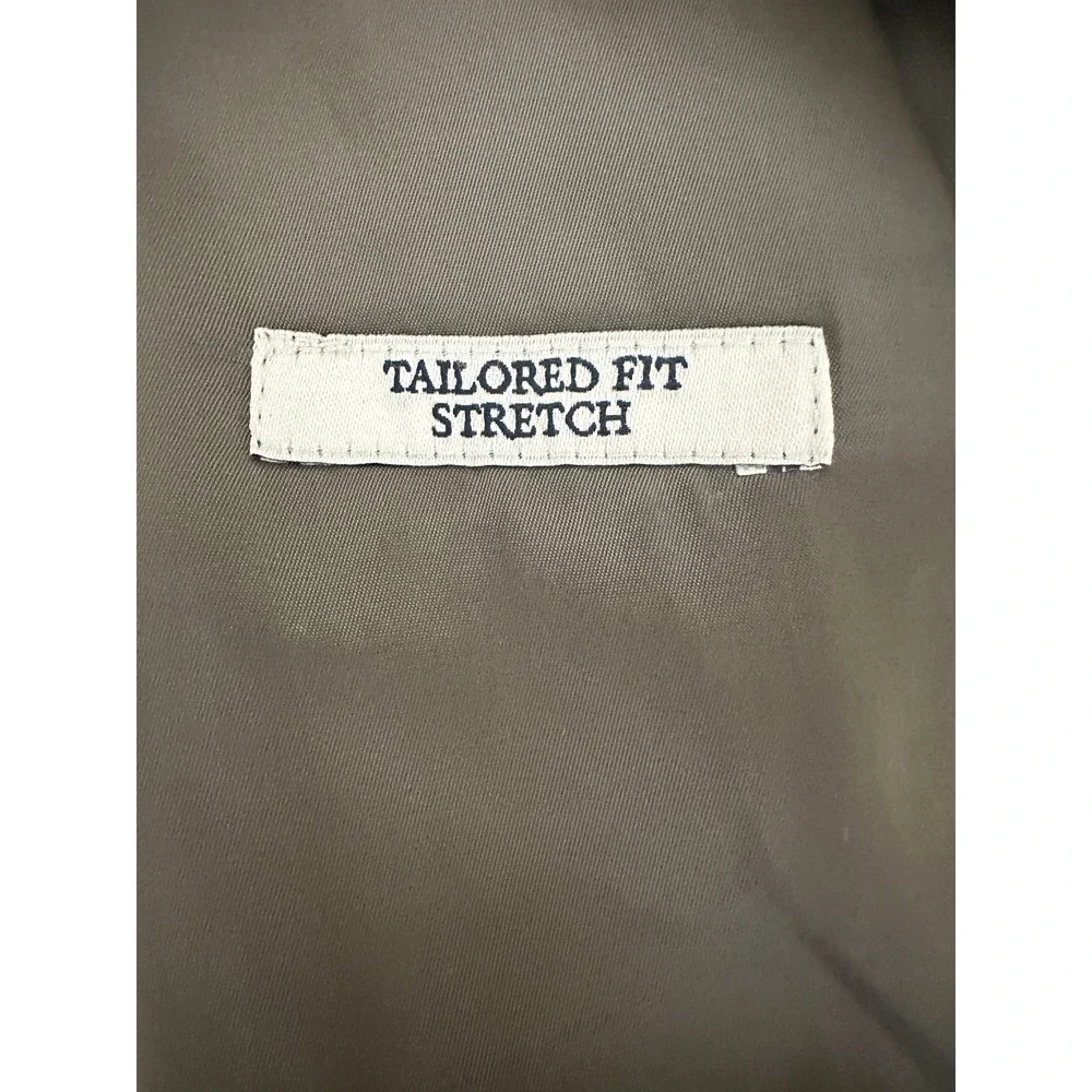 Jos A Bank 1905 Blazer Men Tan Corduroy Tailored Fit Stretch Preppy Heritage 44R